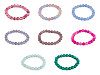 Armband aus Mineral-, Kunst- und Glasperlen