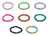 Armband aus Mineral-, Kunst- und Glasperlen
