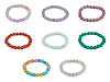 Armband aus Mineral-, Kunst- und Glasperlen
