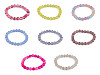 Armband aus Mineral-, Kunst- und Glasperlen