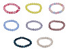 Bracciale composto da perline minerali, sintetiche e in vetro