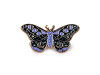 Brož / odznak motýl