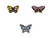 Brož / odznak motýl