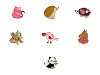 Brosche/Pin Tierchen