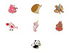 Broszka / pins zwierzątka 