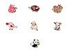 Broche/insignia de animal