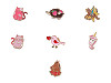 Broche/insignia de animal