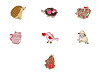 Brosche/Pin Tierchen
