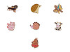 Broszka / pins zwierzątka 