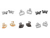 Metal hair claw clip