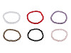 Stretch bracelet made of cut beads