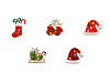 Christmas brooch