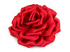 Brož saténová růže Ø17 cm
