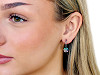 Ohrringe aus Edelstahl Blume