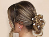 Horquilla con flor Ø12 mm, juego de 4 uds.