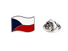 Brošňa / odznak mini vlajka Česká republika