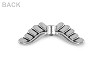 Ozdobný díl křídla 24x8 mm