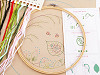 Embroidery Kit / Cross Stitch Set, Pre-printed Pattern