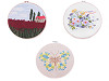 Kit de broderie/point de croix, motif pré-imprimé