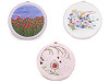 Embroidery Kit / Cross Stitch Set, Pre-printed Pattern