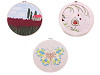 Embroidery Kit / Cross Stitch Set, Pre-printed Pattern