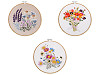 Embroidery Kit / Cross Stitch Set, Pre-printed Pattern