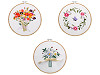 Embroidery Kit / Cross Stitch Set, Pre-printed Pattern