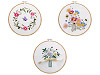 Kit de broderie/point de croix, motif pré-imprimé