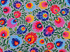 Cotton Fabric / Canvas - Traditional Folk Style