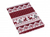 Christmas Fabric - Linen Imitation 45x45 cm