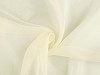 Voile Drape / Sheer Curtain Fabric with loaded edge