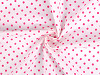 Bavlněná látka / plátno puntíky