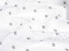 Bavlnený krep hviezdy