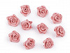 Szatén rózsa Ø10 mm