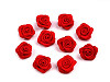 Saténová růže Ø10 mm