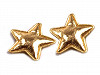 Cloth Star Applique / Metallic Padded Star Decoration Ø30 mm