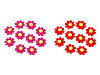 Fiore in feltro, Ø 2,7 cm