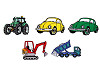 Parche termoadhesivo, coche, tractor, barco