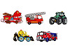 Parche termoadhesivo, coche, tractor, barco
