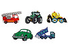 Parche termoadhesivo, coche, tractor, barco