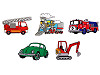 Iron on Patch Car, Tractor, Boat