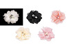 Decorative Mesh Flower Ø5 cm with Beads