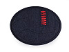 Jeans Iron on Patch Ball