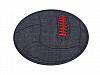 Jeans Iron on Patch Ball