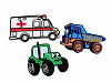 Iron on Patch, truck, tractor, excavator, train, mixer