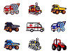 Aufbügler LKW, Traktor, Bagger, Zug, Betonmischer