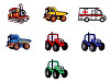 Nažehlovačka nákladní auto, traktor, bagr, vláček, míchačka