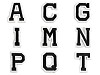 Lettere termoadesive