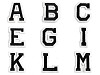 Lettres thermocollantes