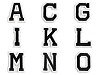 Letras termoadhesivas